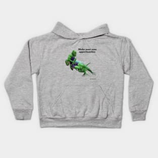 Reptile Warrior Combat Sport Fantasyart Kids Hoodie